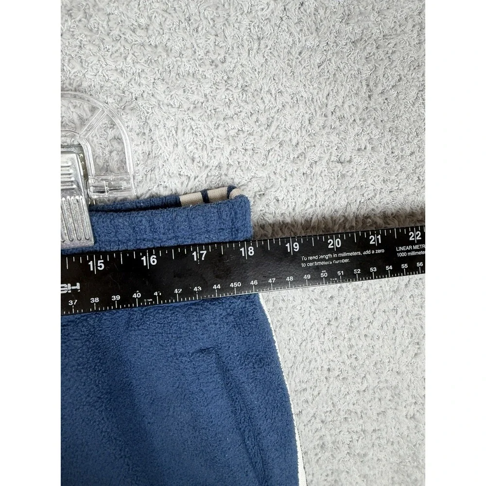 Vintage Adidas Descente Fleece Sweatpants Pants Blue Japan Size L